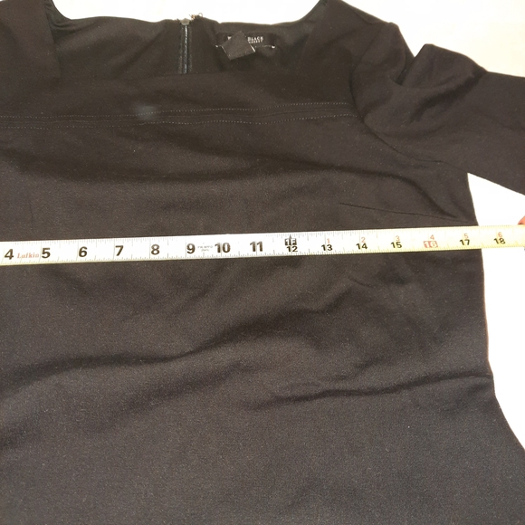 White House Black Market Black and White Midi Dress - Picture 8 of 12